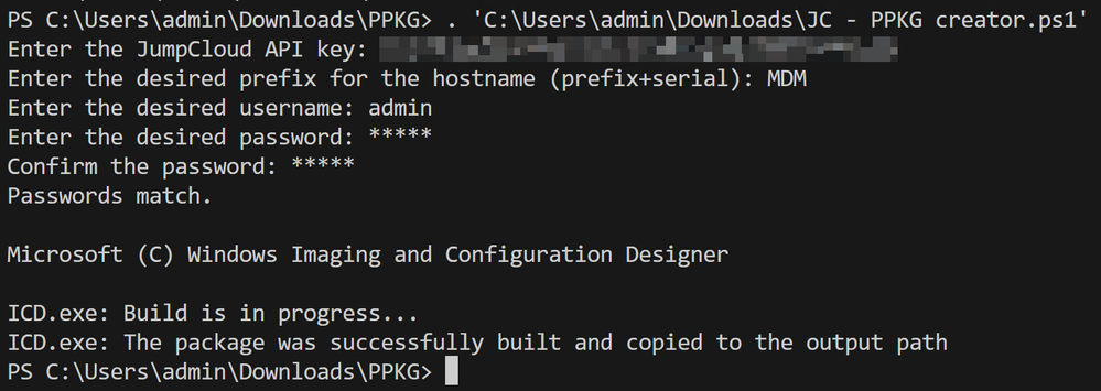 [POWERSHELL] PPKG Creator: A Script To Download, C... - JumpCloud Community