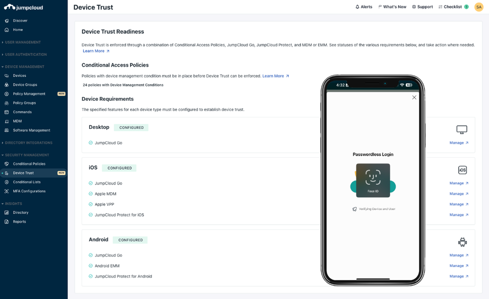 Introducing JumpCloud Mobile Device Trust - JumpCloud Community